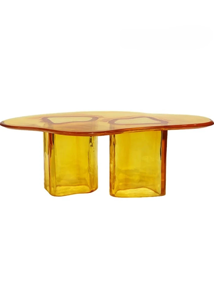 

Sales Office Light Luxury Tea Table Sofa Side Table Mini Model Room Living Room Small Apartment Small Table
