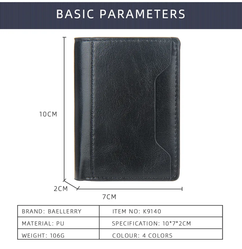 Business Magnetic Card Solt Case for Magsafe Functions Phone Case Card Holder Wallet Luxury PU Leather Men Slim Purses Pocket