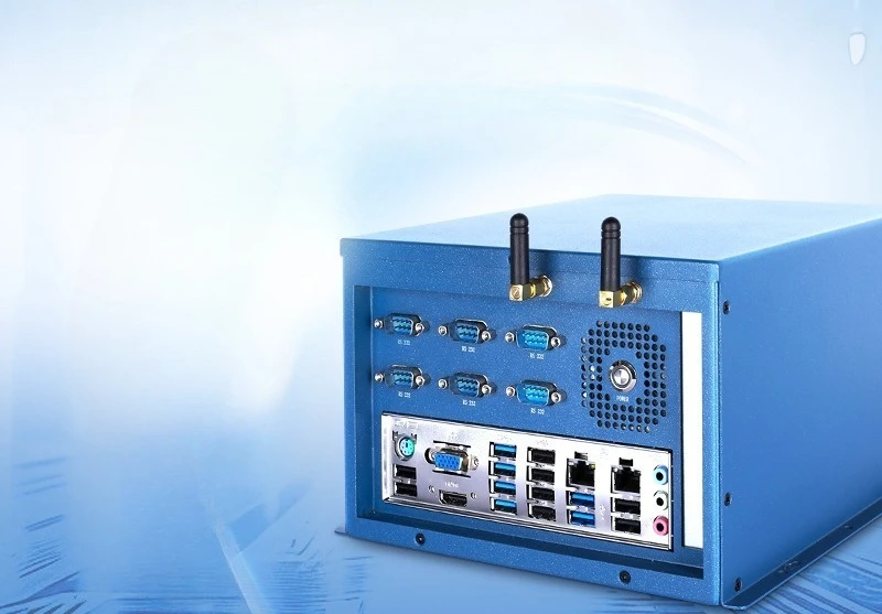 Industrial PC Eight-Core Domestic Industrial Control Host Edge Computer for UnionTech Kylin OS Mini Industrial PC