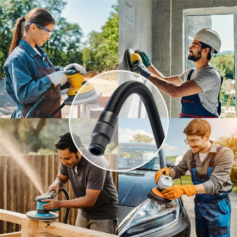 B47B-3.5M Extended Hoses For Karcher NT20/30/WD1 WD2 WD3 WD4 WD5 WD6 Vacuum Tools Flexible Suction Hose Part 2.863-305.0