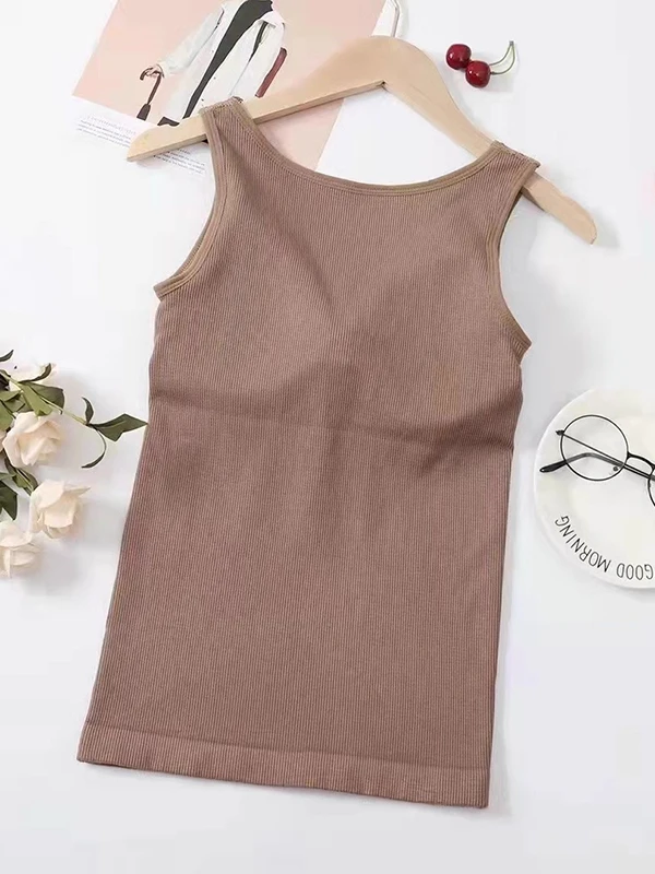 Thiened Colete de Calor Feminino Renda Inteada V-ne Roupa Interior Desgaste Casual Diário H-pe Colete Marca Chaqi