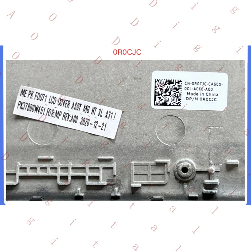 LL New For Dell Alienware M17 R3 LCD Back Cover 0R0CJC/0FM2VW/0HGHNY/0J39T0/0P55W9
