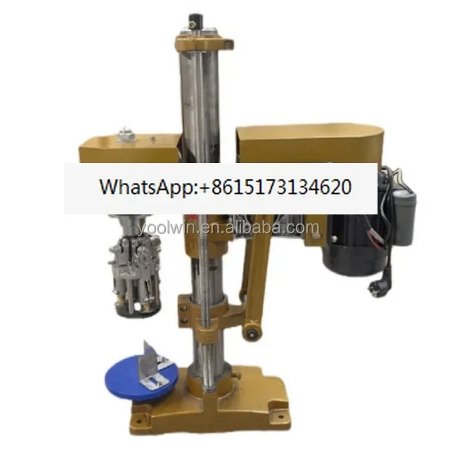 High quality semi-automatic olive oil whiskey metal capping machine/aluminum capping machine price