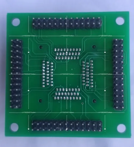 LQFP100 Test Socket TQFP-100-0.5 Burning Socket IC Socket Aging QFP100 Programming Replace IC51-1004-809-23