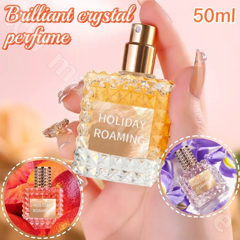 

Brilliant Crystal Women's Perfume Miss Donna Sunset Miss Daytime Rose Perfume Long-lasting Fragrance Eau De Toilette Romantic