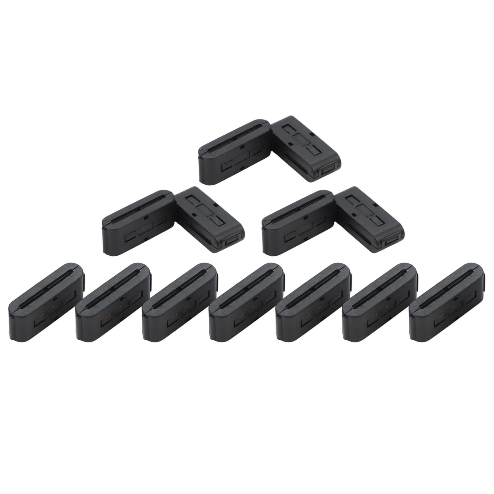 10PCS Ferrite Core 37x10mm Ferrite Ring Clip-on Ferrite Core Noise Suppressor Wire Clip Electromagnetic-Interference Reduction