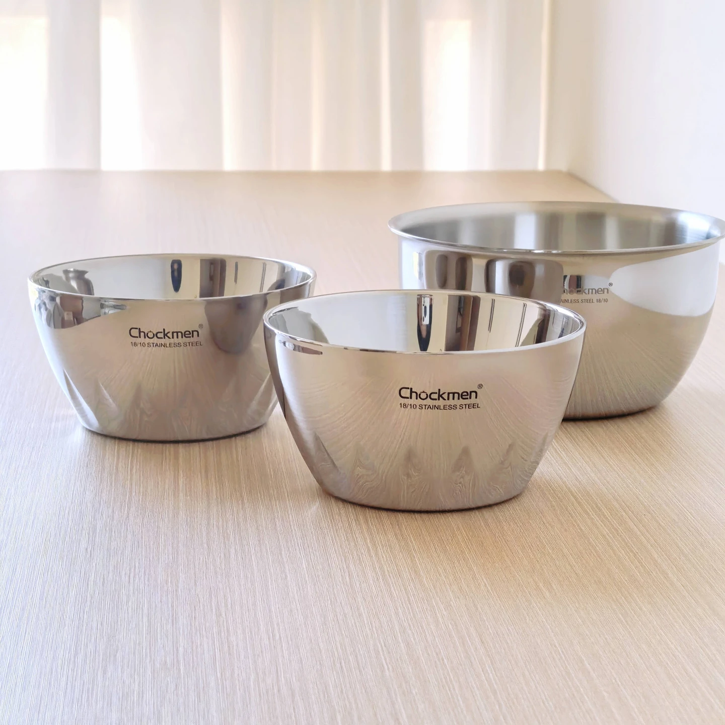 

Chomen 80 Stainl Steel 24cm Soup Bowl Rice Bowl Noodle Bowl Multi-Purpose Thiened Modern Simple Sle Dining Utensils