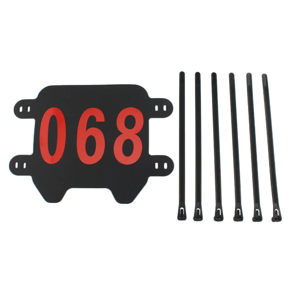 ل Sur-ron دراجة نارية الجبهة رقم لوحة الإطار حامل ل SurRon ضوء النحل X Segway X160 X260 على الطرق الوعرة مركبة كهربية الدراجة #5