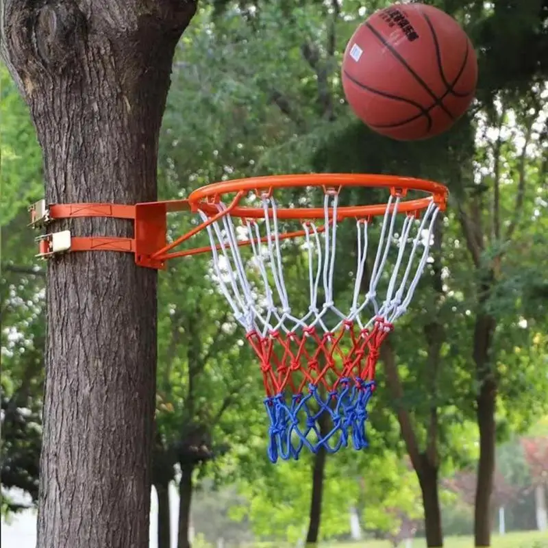 

35/45cm Basketball Hoop Sets for kids Wall Mounted Ring Goal Wall Rim Hanging Basket Net Wear-Resistant Basketball Supplies