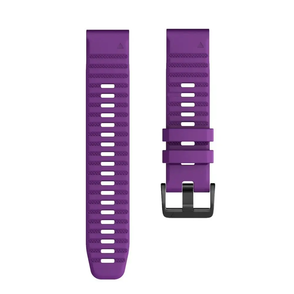 Imagem -03 - Banda de Silicone de Liberação Rápida para Garmin Fenix 6x Pro Pulseira de Pulso 5x Plus Relógio 3hr Fácil Ajuste Pulseiras 2023 Novo 22 26