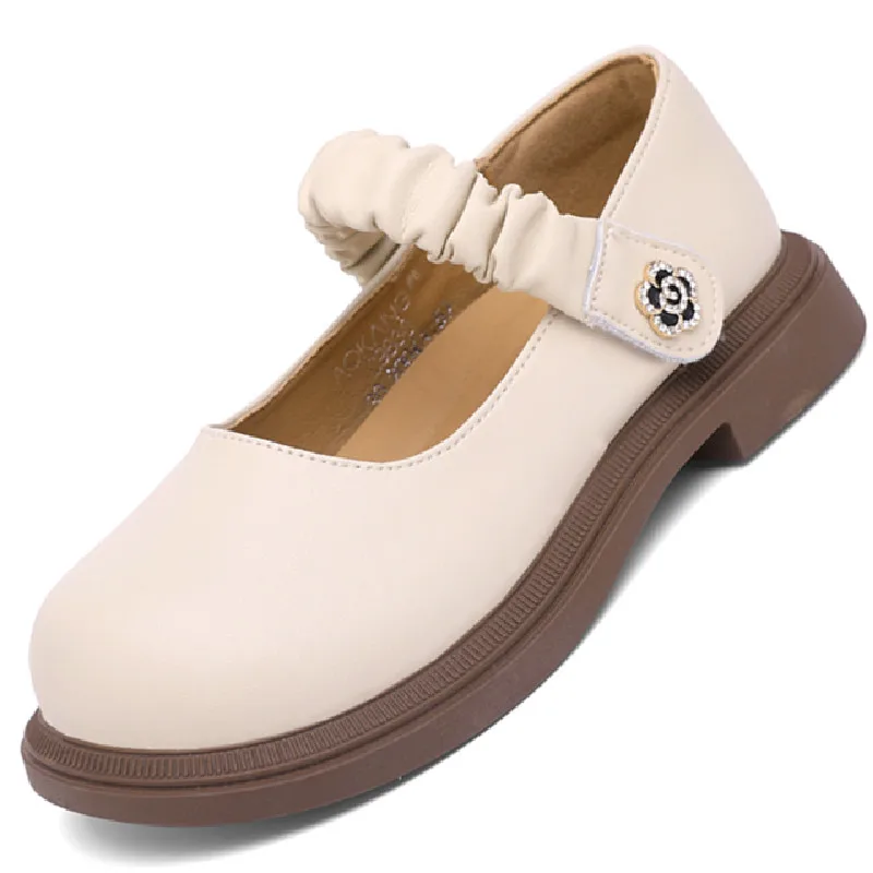 

Новые детские кроссовки 2026 года: весна-лето-осень, британский стиль, повседневные кожаные модные туфли для мальчиков и девочек, хит продаж