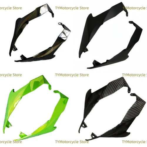Cubierta de faro de nariz lateral para motocicleta, carenado embellecedor Hydro sumergido apto para KAWASAKI Z400 2018 2019 2020 2021 2022 2023