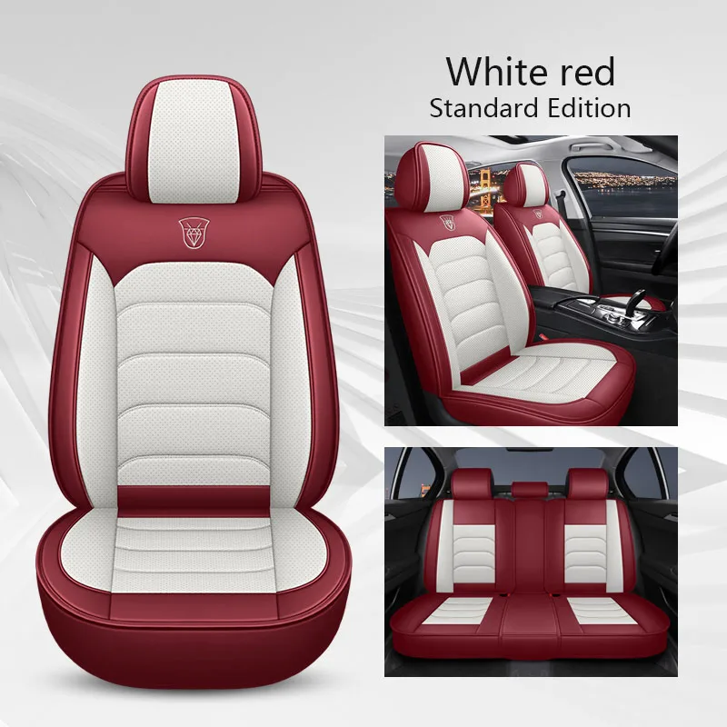 

WZBWZX Leather Car Seat Cover For Chevrolet All Models Cruze Captiva Sonic Sail Spark Aveo Blazer Epica Car Accessories