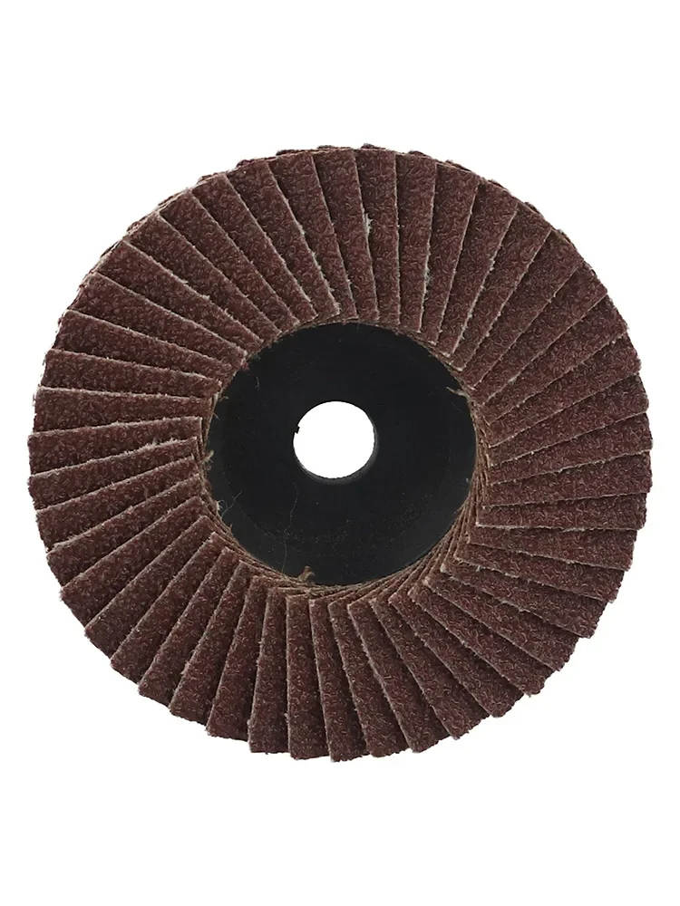 3inch Flap Discs 75mm 10mm Hole Diameter Abrasive Flap Disc Grinding Wheel Red Sanding Disc Zirconium Corundum