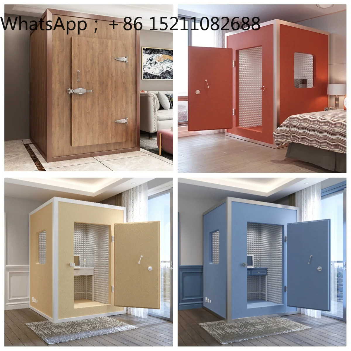 SCY mobile home environmental protection sound insulation high-end leisure house live stream musical instrument room safe house