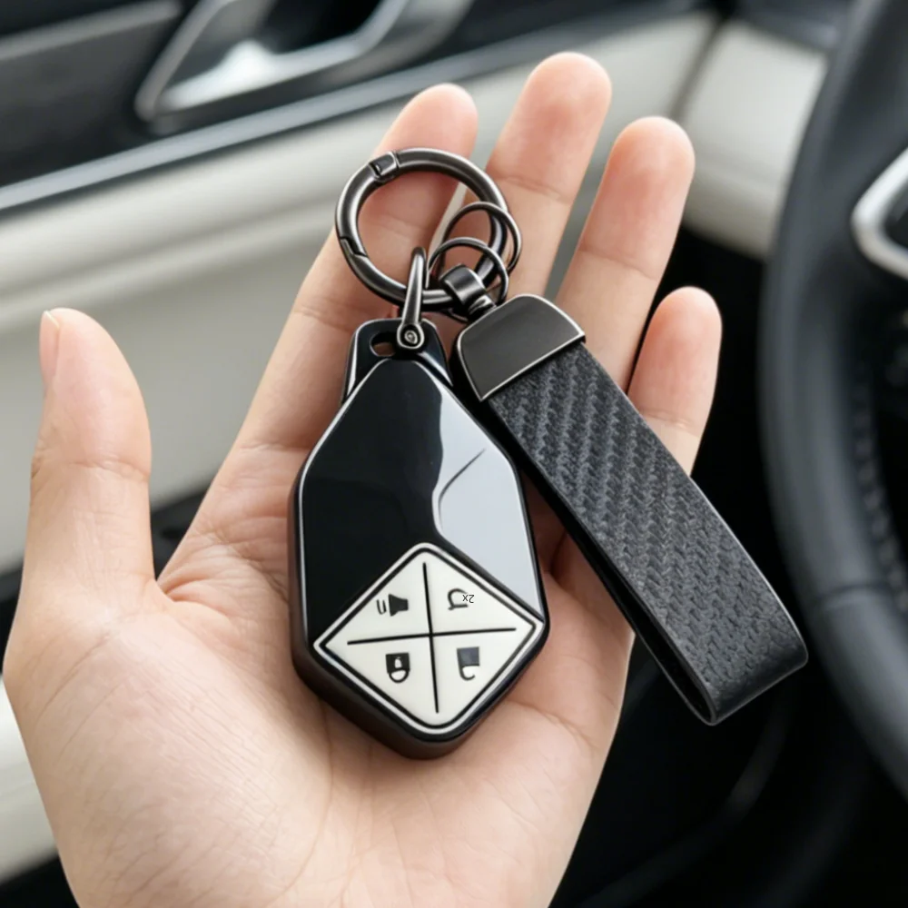 Key Fob Remote Case Cover keychain For Changan Deepal S7 S09 SL03 S07 S05 2023 2024, only fits the car key shown.