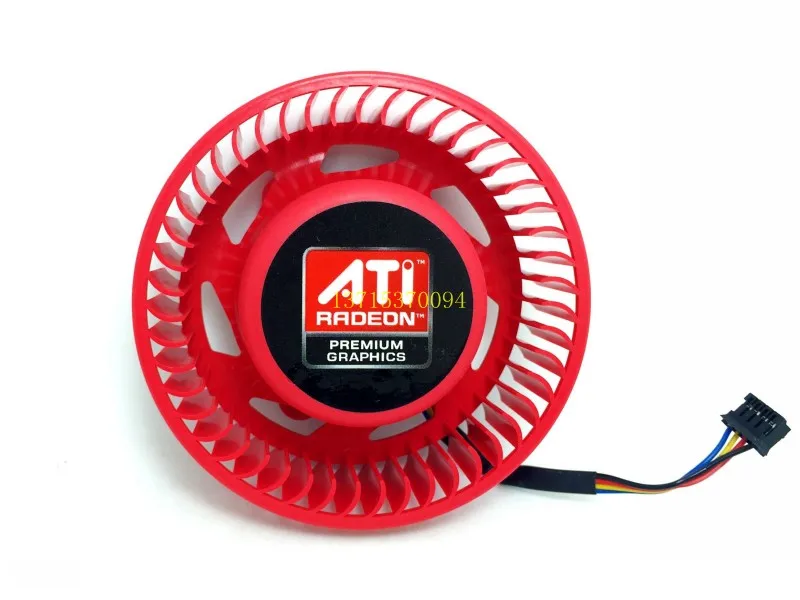 New ATI public turbofan mute fan diameter 75mm mounting hole 37mm4 wire temperature control BASA0725R2U