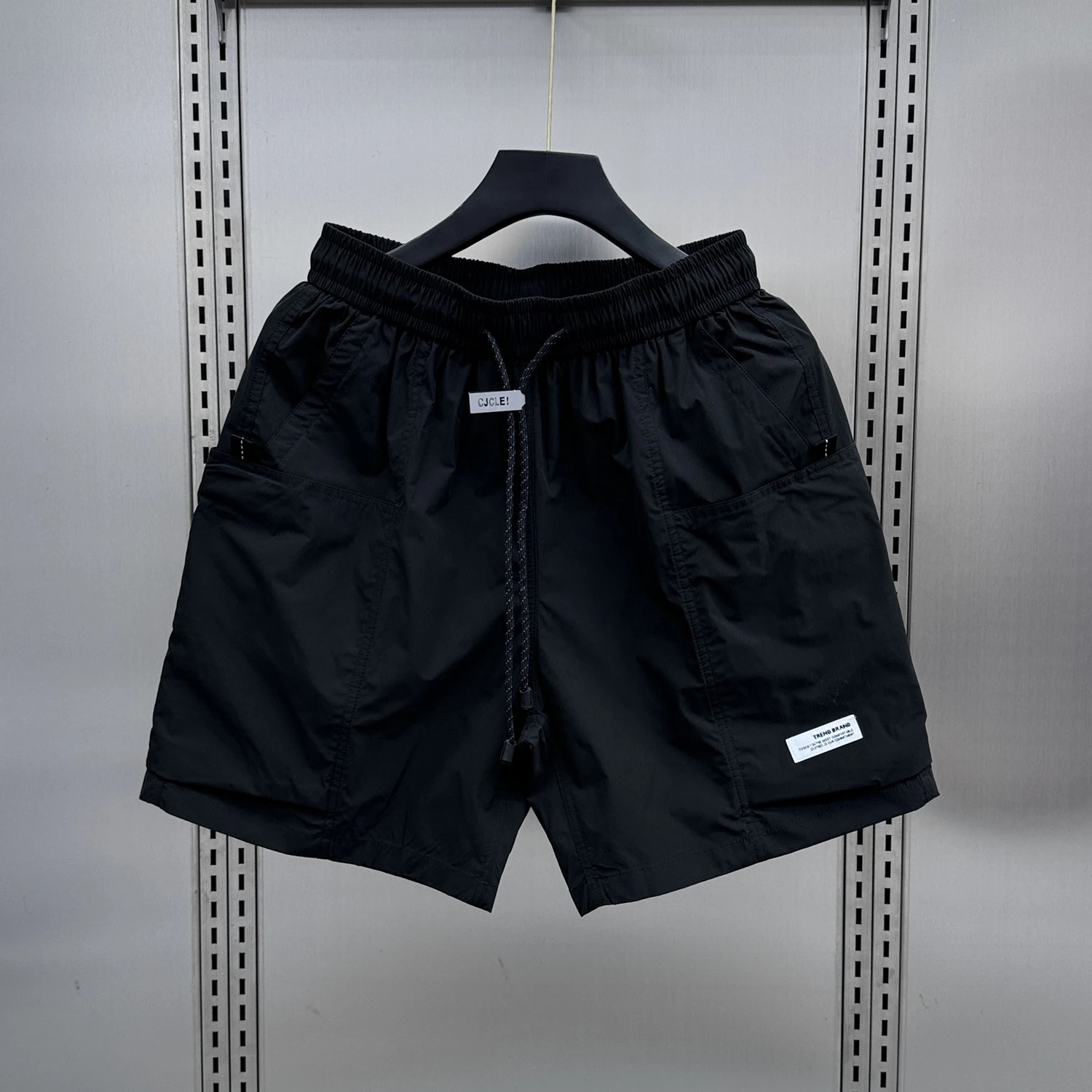 

Lightweight Men's Workwear orts Summer Qui Dry Casual Loose Fit Faionable Urban Sle Five-Quarter Length Spor Pants