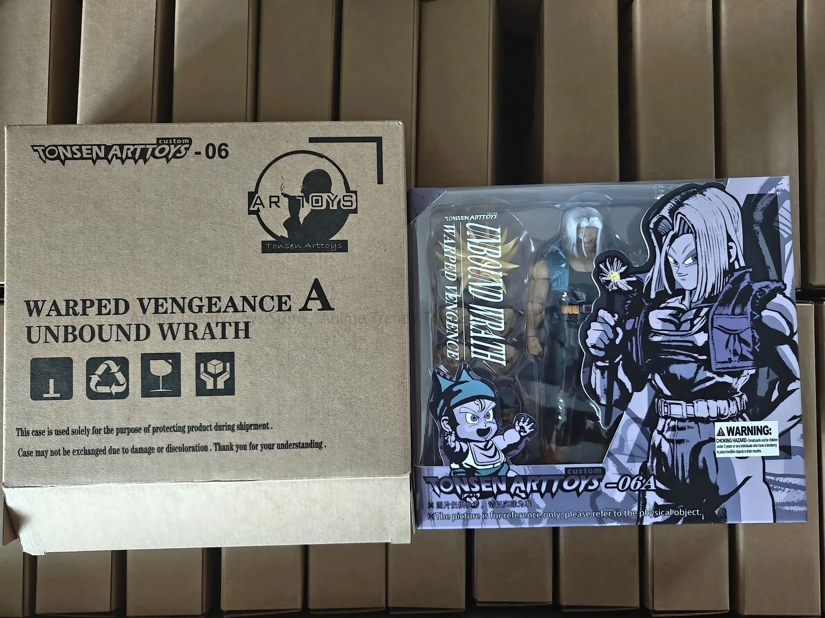 在庫オリジナル Tonsenarttoys トランクスアクションフィギュア Shf ロングヘアバトルダメージ可動超サイヤ人トランクスベジータカスタムホビー