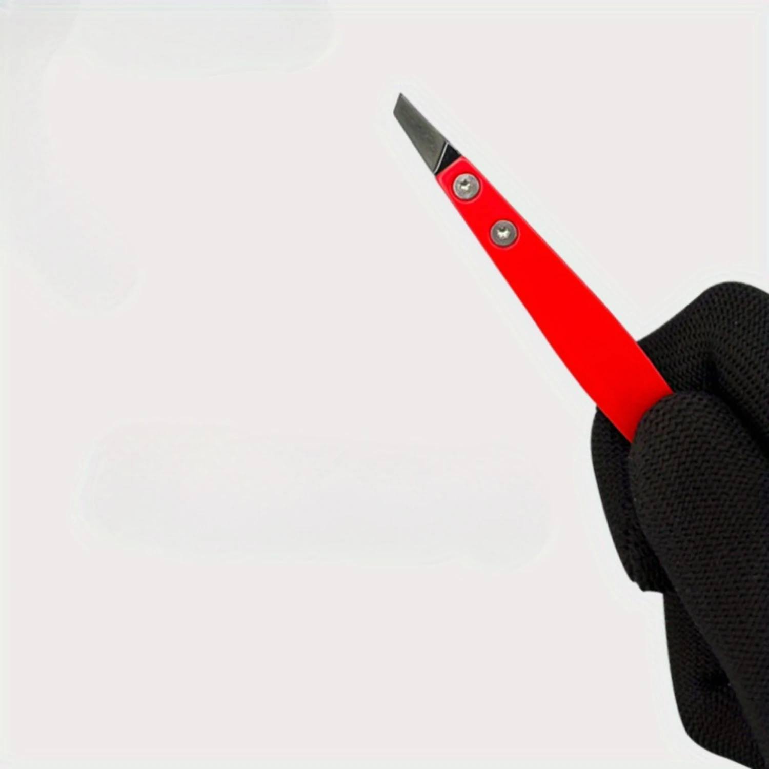 미용 도구 세라믹 팁 핀셋 - 정밀 뽑기 및 손질을 위한 스테인레스 스틸 다기능 눈썹 핀셋