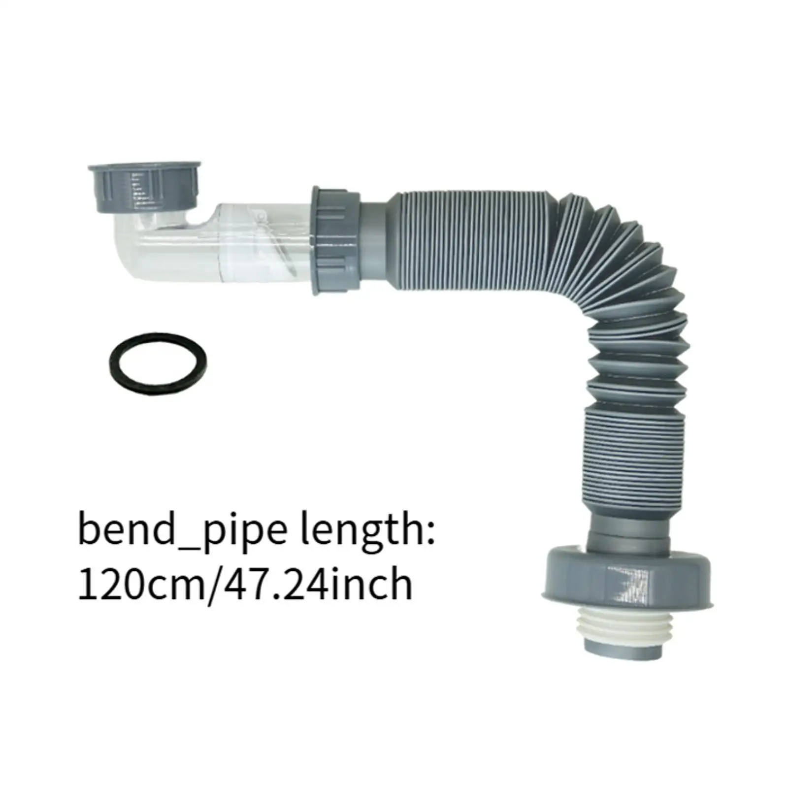 Kitchen Sink Drain Hose Multipurpose Telescopic for Washbasin Bathroom Home