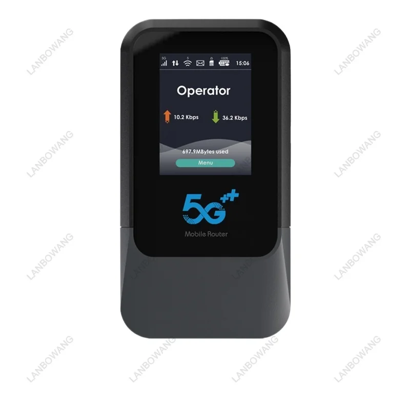 5G Gigabit WiFi6 Pocket Router Built-in eSIM Global Portable Hotspot Modem For Gaming Live Streaming