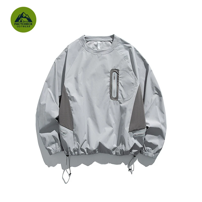 FACTCHECK High Quality EU US Size Men Outdoor Long Sleeve T-shirt, 3-proof Water Repellent Reflective Top, Lightweight Color