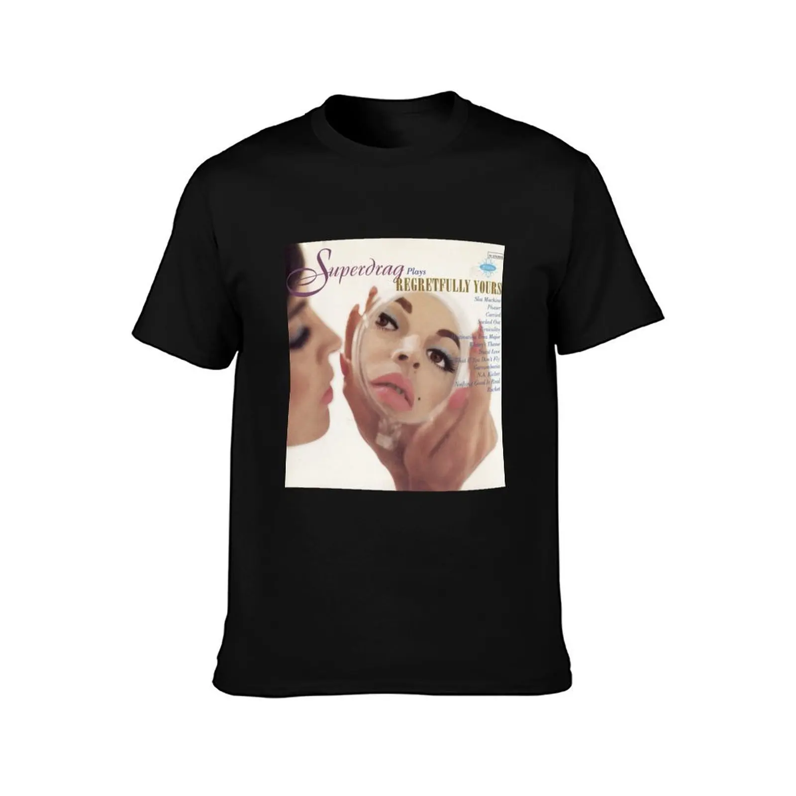 Superdrag - Regretfully Yours Album Cover T-Shirt Summer Casual Cotton Tee Oversized Streetwear Tops Vintage Graphic Print