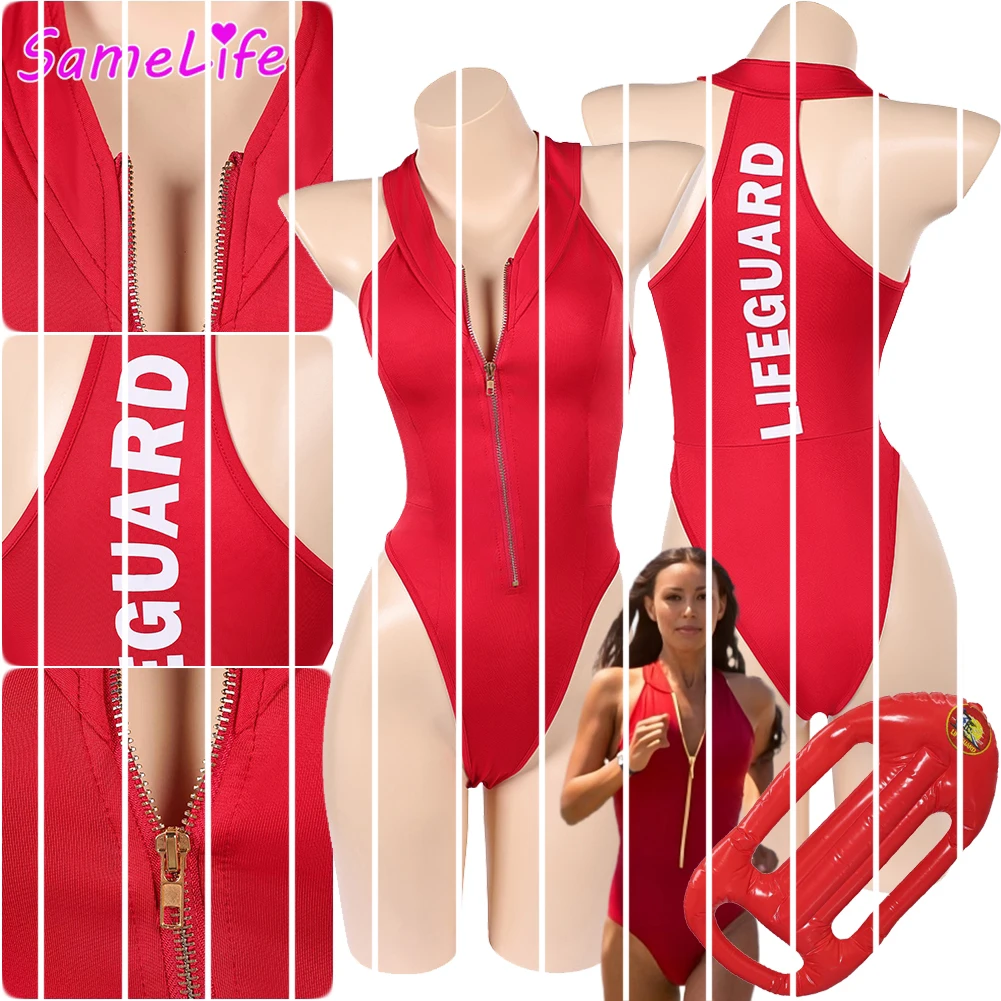 

Movie Baywatch Victoria Leeds Cosplay Fantasy Swimwear Beach Wear Women Costume Disguise Halloween Adult Female Party Outfits
