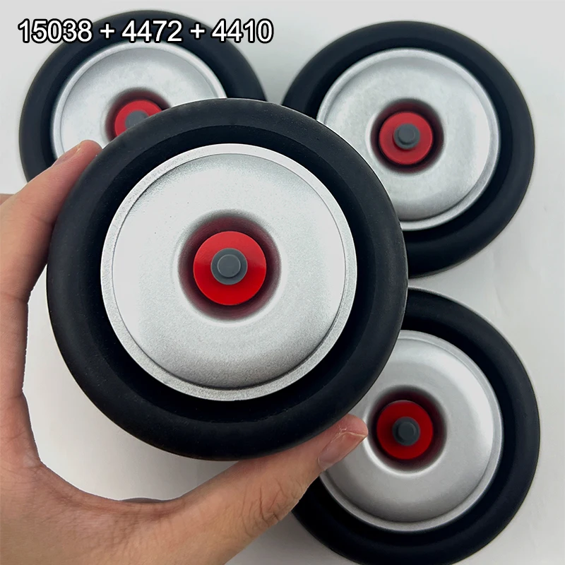 

Новые колеса MOC Custom 15038 4410 4472, совместимые 42171 42141 F1 CADA, автомобильные колеса 15038 49294, строительные блоки, аксессуары для моделей