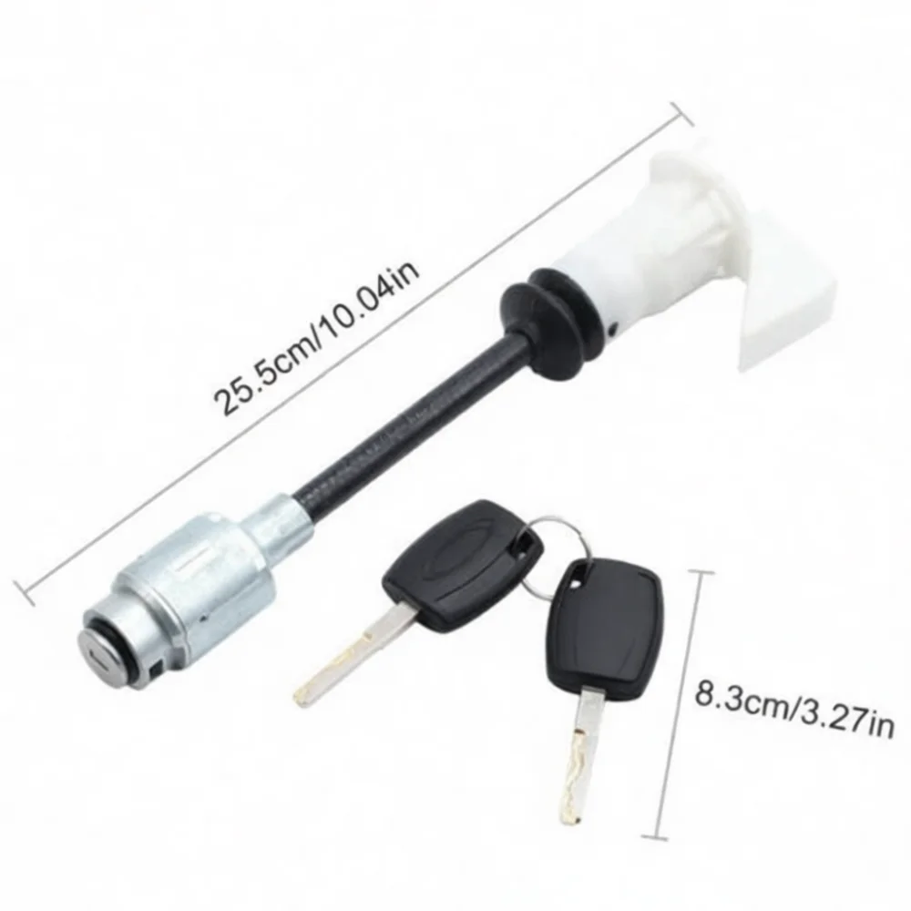 Auto Engine Hood Lock Latch Assembly For Ford Focus Replacement Part Durable Zinc Alloy Material Easy Install Long Short