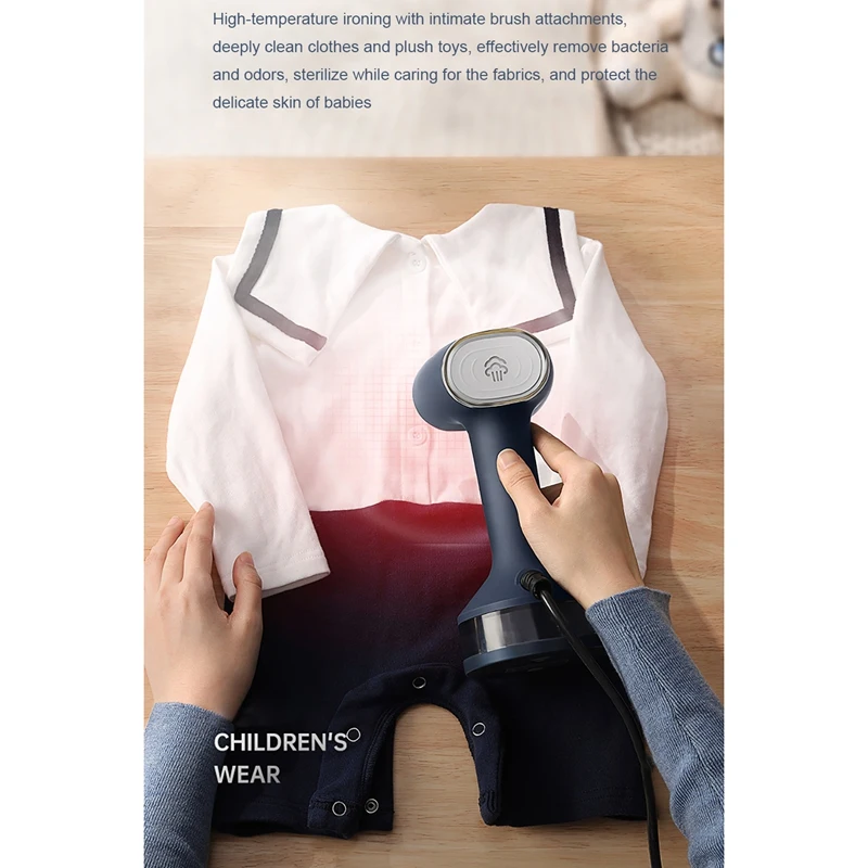 Steamer For Clothes,Fast Heat-Up,Fabric Wrinkle Remove,Iron Machine,Garment Steamer EU Plug