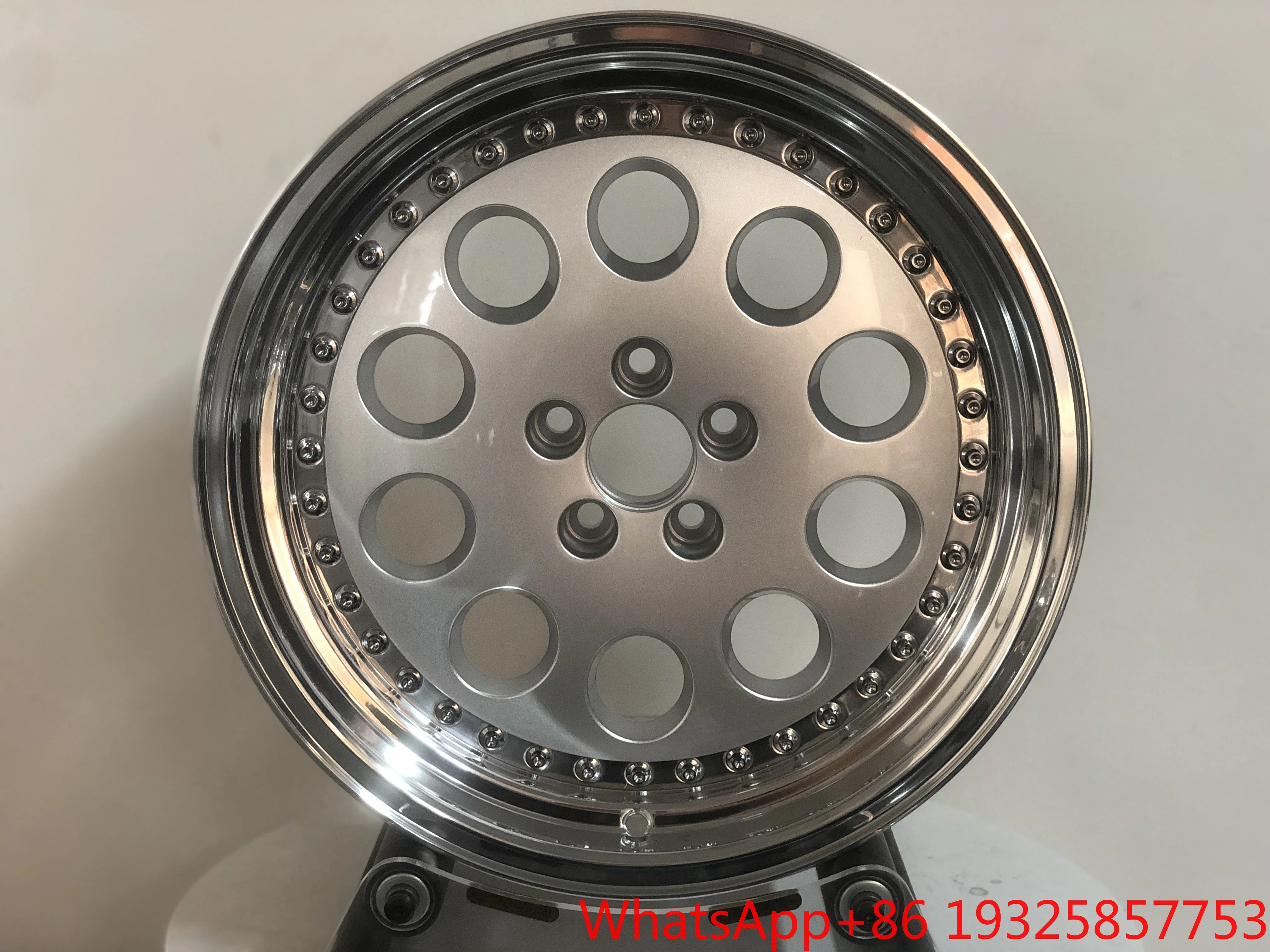 PWC Premium 2 Piece Forged Rims 18 Inch Trendy Design Multiple PCD Choices Custom Finish Universal Passenger Car Fitment