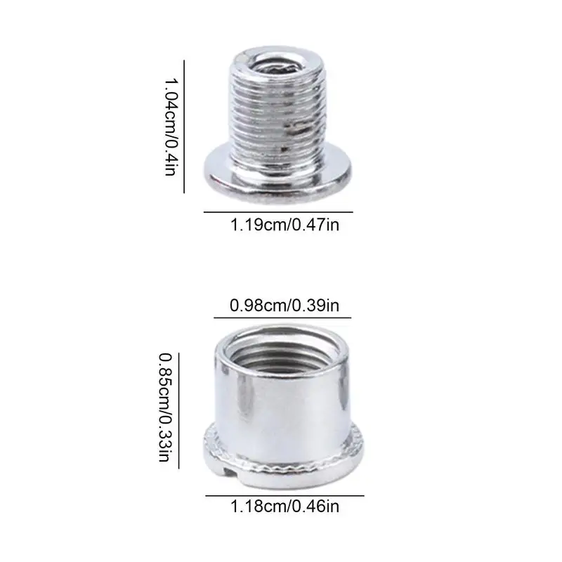 Vis de pédalier en acier pour vélos de route pliants, écrou de roue à chaîne, boulons en fibre de chaîne, 2,2 de manivelle de vélo robuste