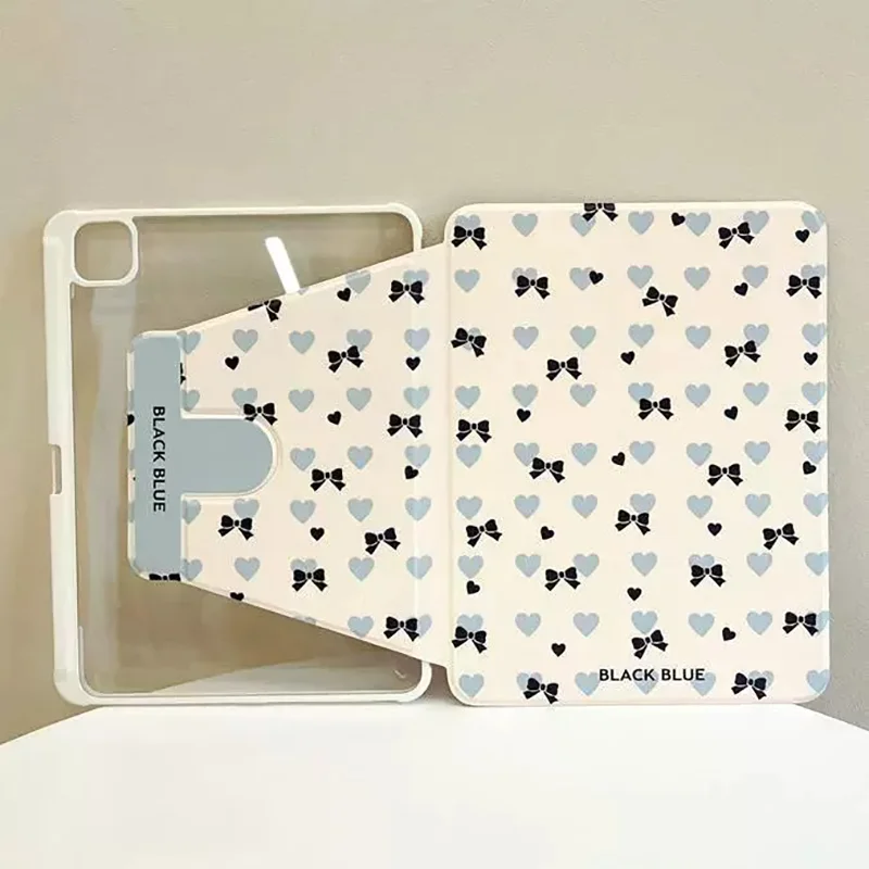 

Korean Pink Rabbit Bow Wave Point For iPad Pro Air 13'' 11'' M5 M4 M3 M2 2 1 11th A16 12.9'' 10 9 8 Th Mini 7 6 5 4 Case