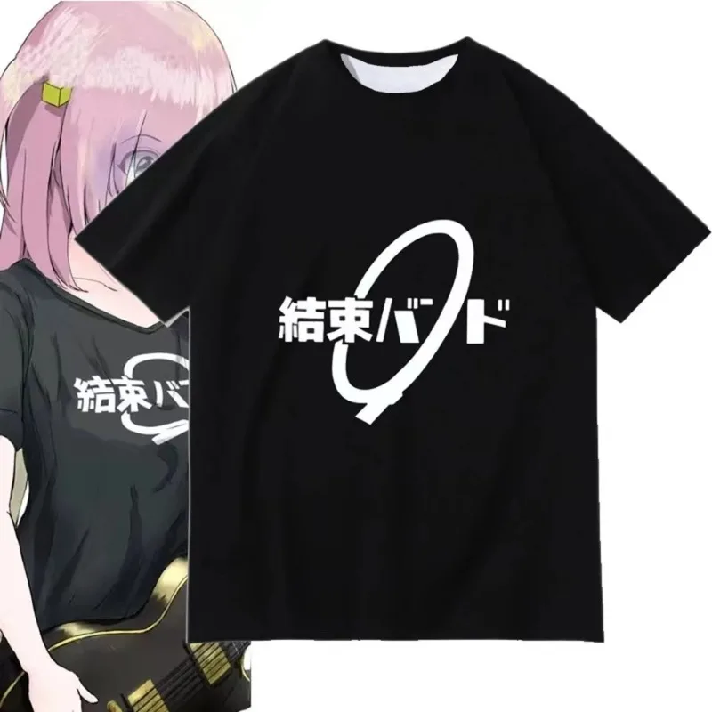 

Футболка с изображением аниме в стиле панк, женская забавная футболка с 3D принтом Kawaii, мультяшная футболка Unixex, готический быстросохнущий топ Y2k