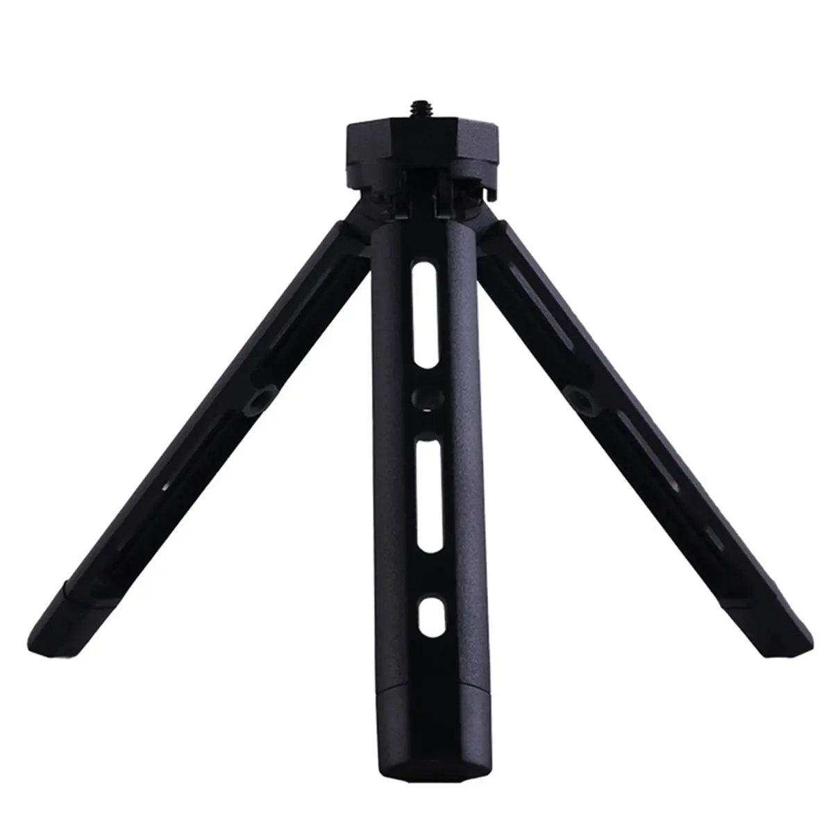 AA80 Aluminum Alloy Table Stand Tripod Photography Mini Metal Tripod with 1/4 Inch Suitable for Camera Stabilizers