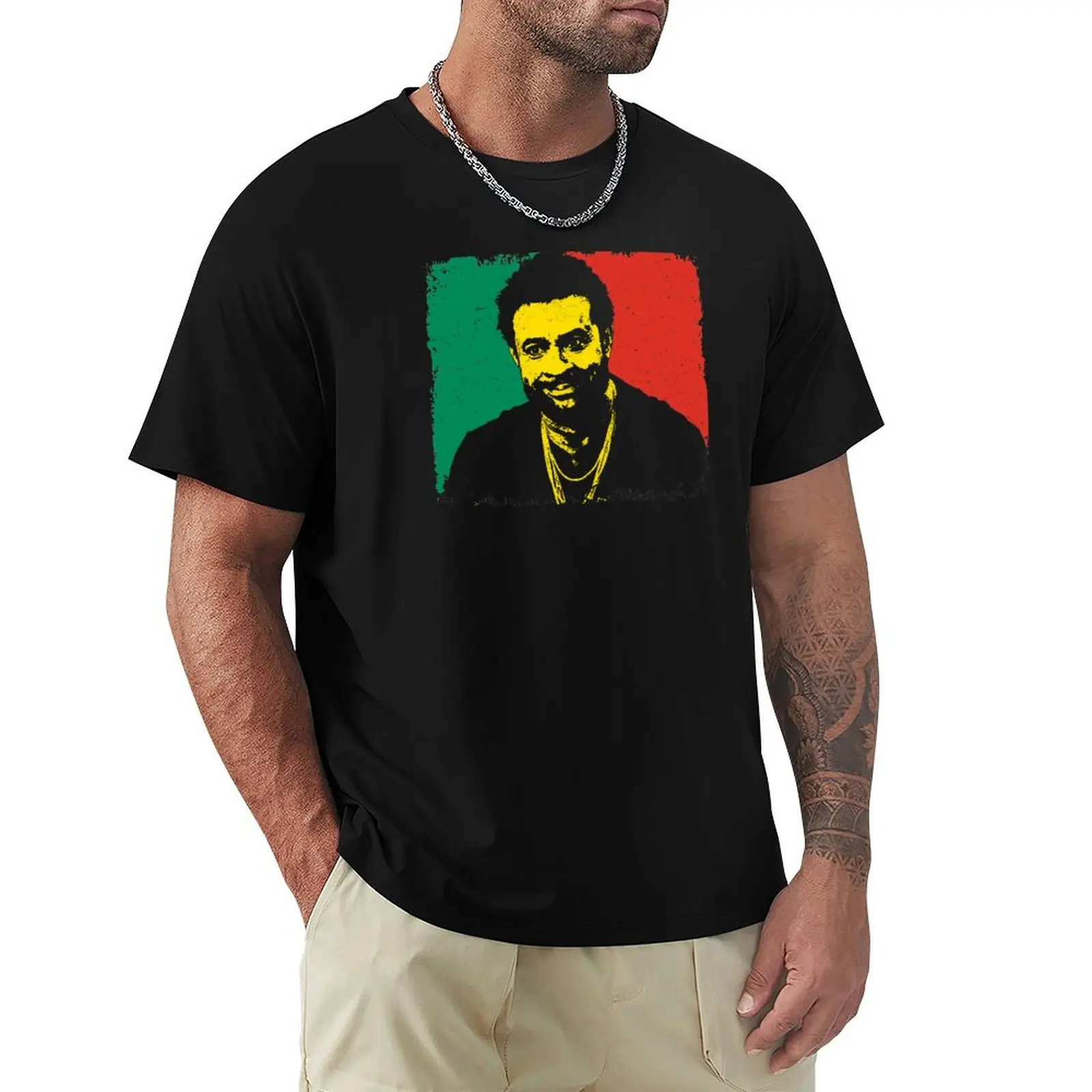 

SHAGGY Musician - Roots Rock Reggae T-Shirt cotton graphic tees Clothing funny shirt cotton tee shirts for men