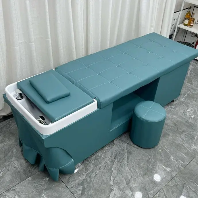 p, water-based hair treatment, shampoo bed, massage bed, fumigation hair salon, beauty salon, ear-picking Thai full bed