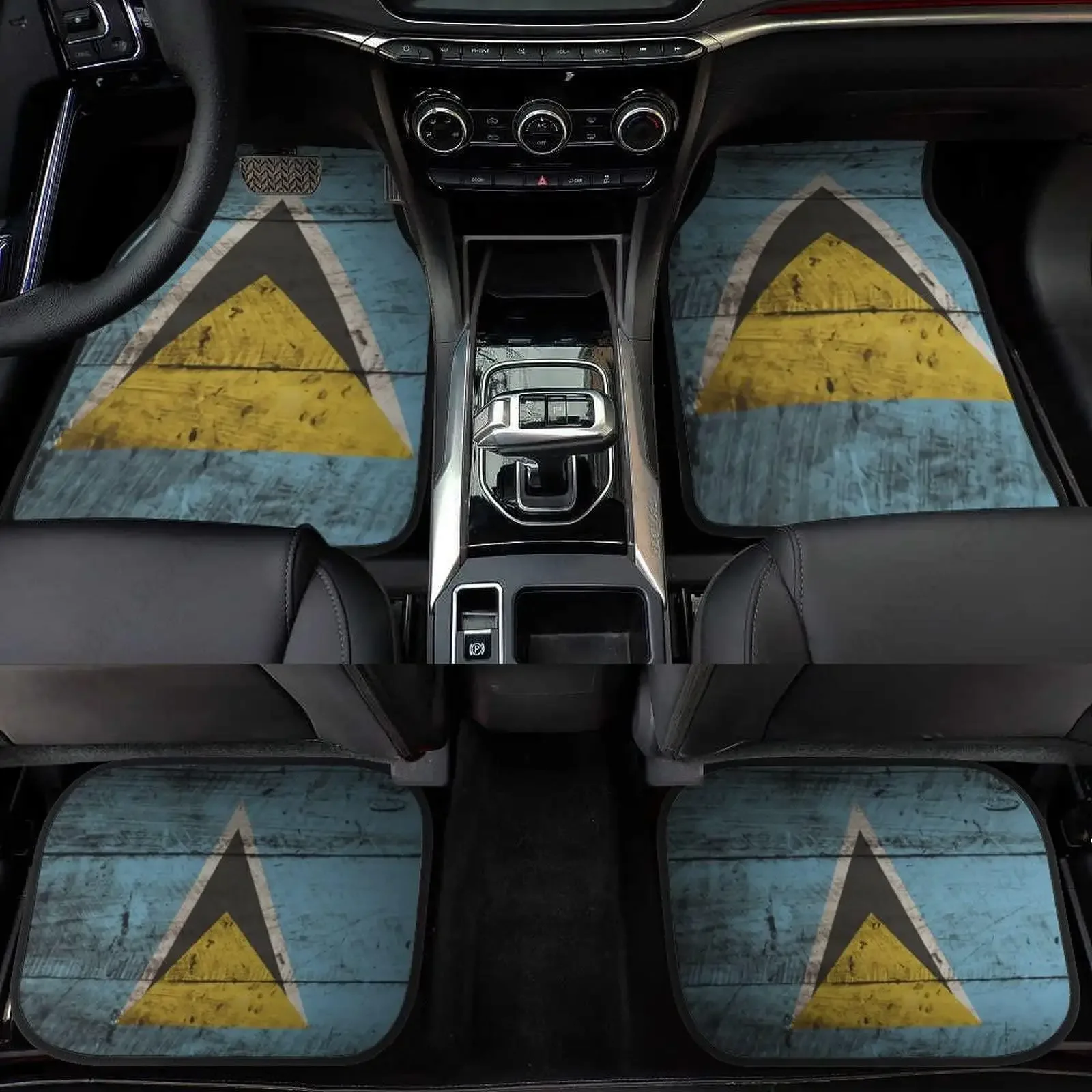 

Banra Saint Lucia En Grano Mara Viejo, 4 Piezas, Alfombrillas Para El Suelo L Coche, Juegos Completos, Camiones Universales Pa