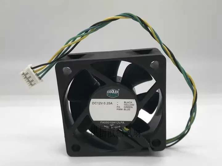 Free shipping Original COOLER MASTER 5015 FA05015H12LPA 12V 0.25A four-wire cooling fan