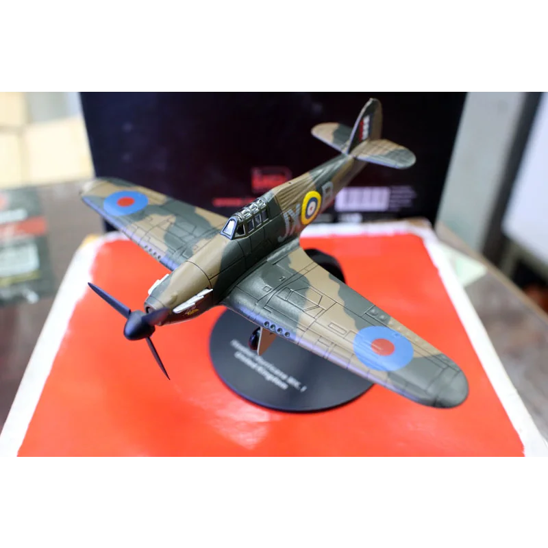 

Литой под давлением масштаб 1/72 истребитель Hawker Hurrccane MK ураган из сплава, модель самолета, Коллекционная игрушка, подарок, сувенир, украшение для дисплея