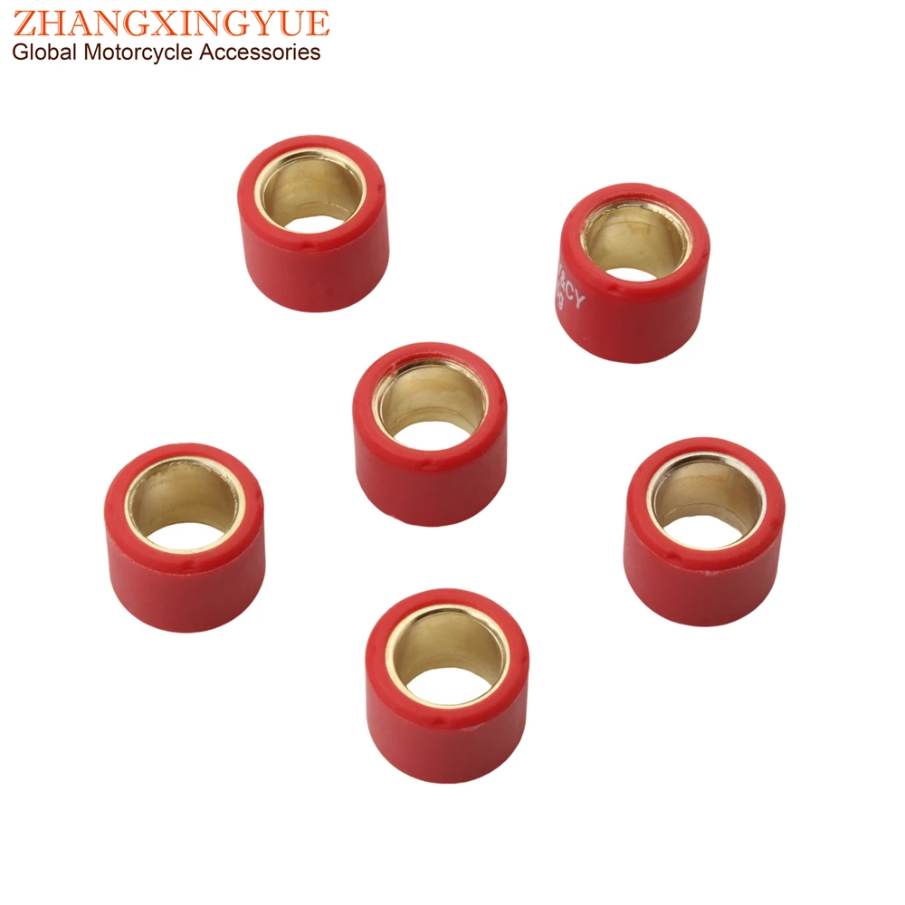 Scooter Variator Roller Set 16x13mm 4g -7g For Baotian BT49QT GY6 50cc 139QMB 139QMA 4-Stroke