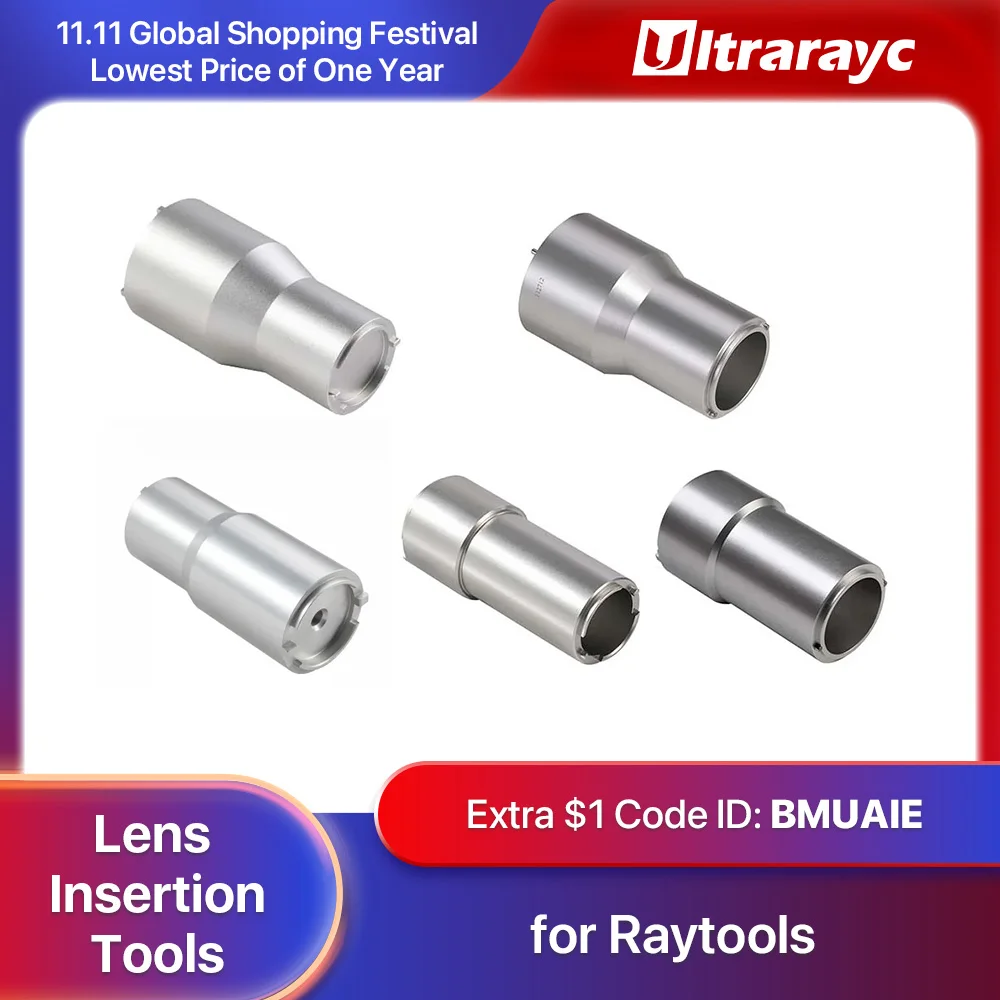 

Ultrarayc Raytools Lens Insertion Tool for Focusing and Collimating Lens on BT210S BT240S BM111 BM110 BM109 Laser Cutting head