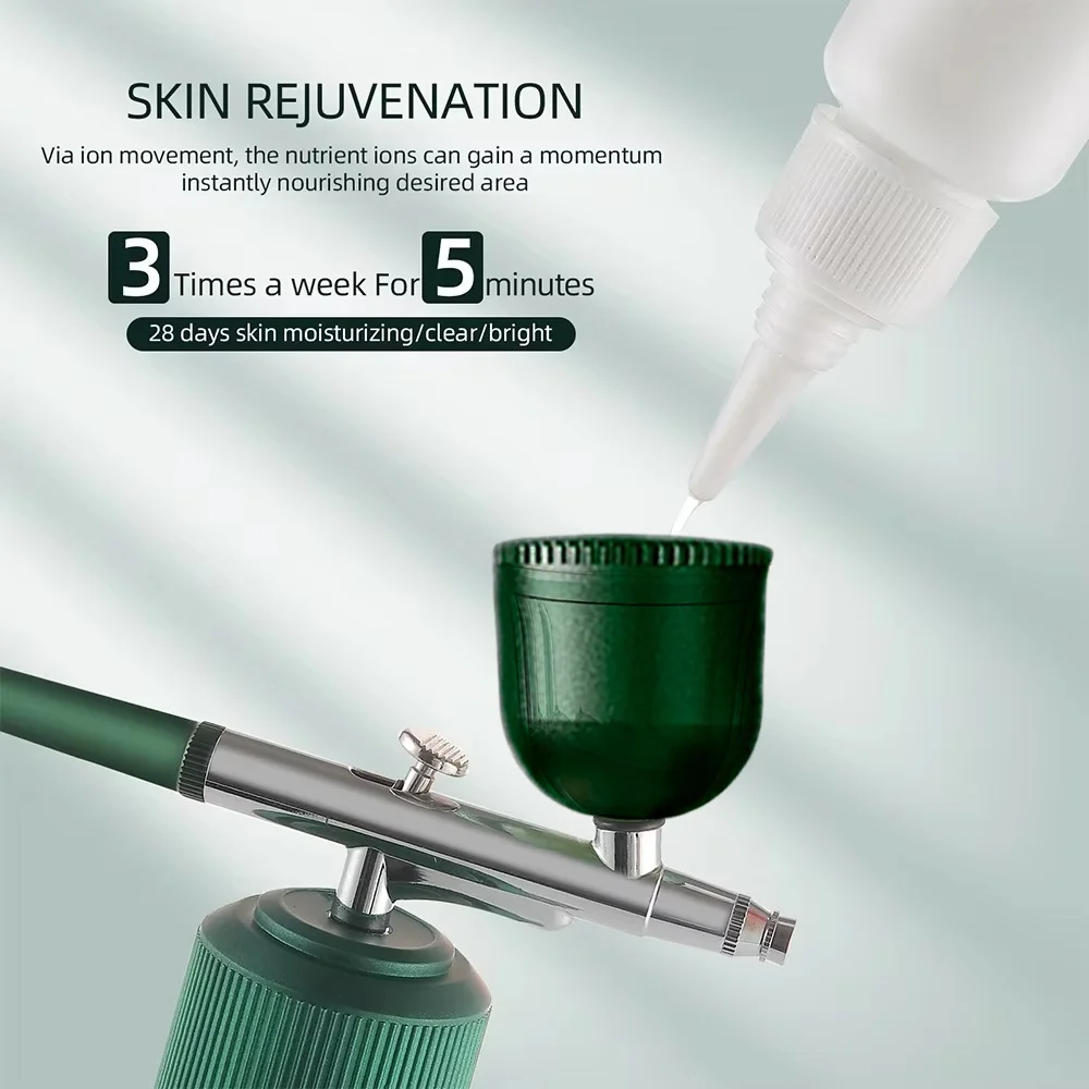 Airbrush Makeup Mini Airbrush Kit Hair Dye USB Multi-Function Spray Barber Airbrush Machine Cake Pastry Painting Spray Spray