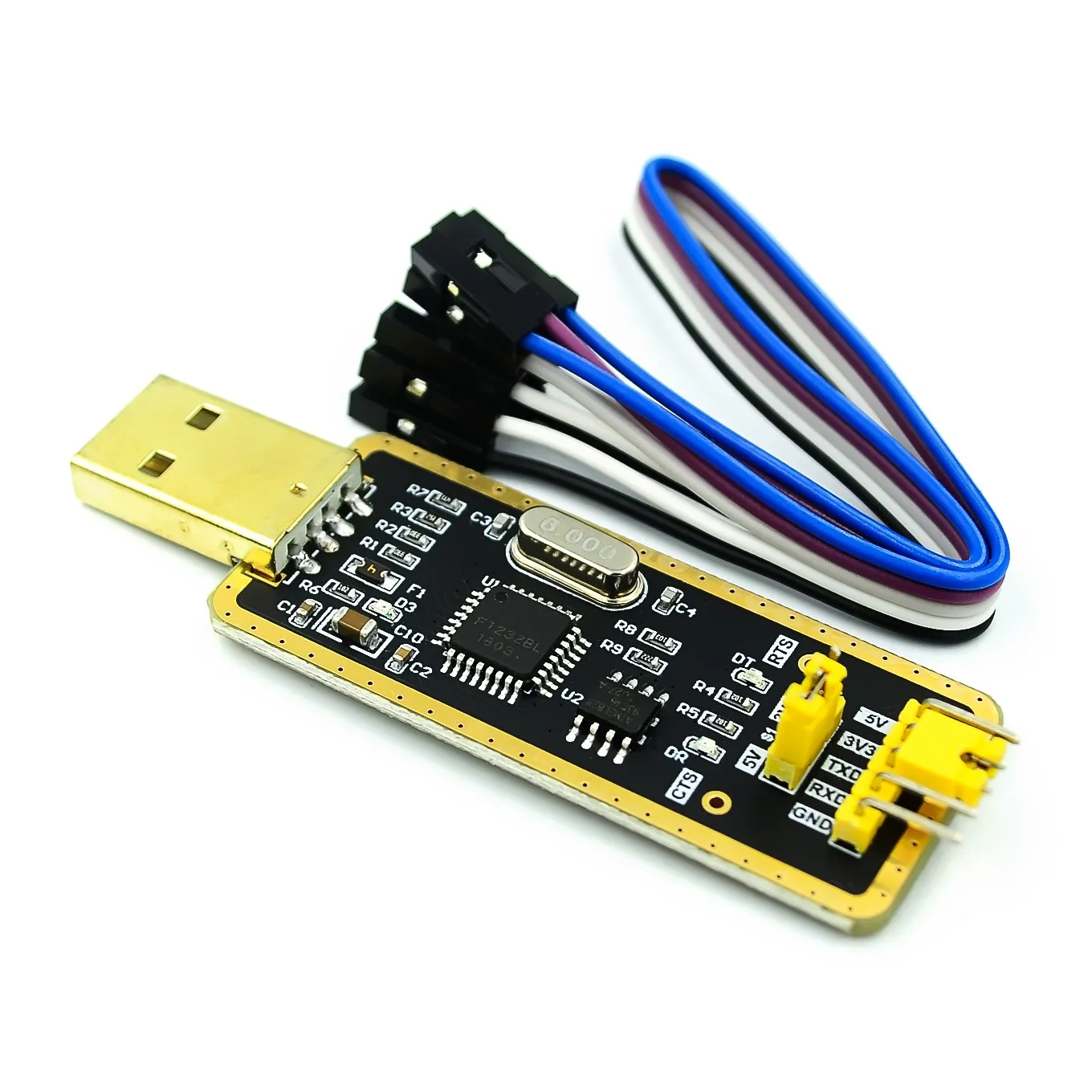 FT232 FT232BL FT232RL USB 2.0 to TTL Level Download Cable to Serial Board Adapter Module 5V 3.3V Debugger TO 232 support win10