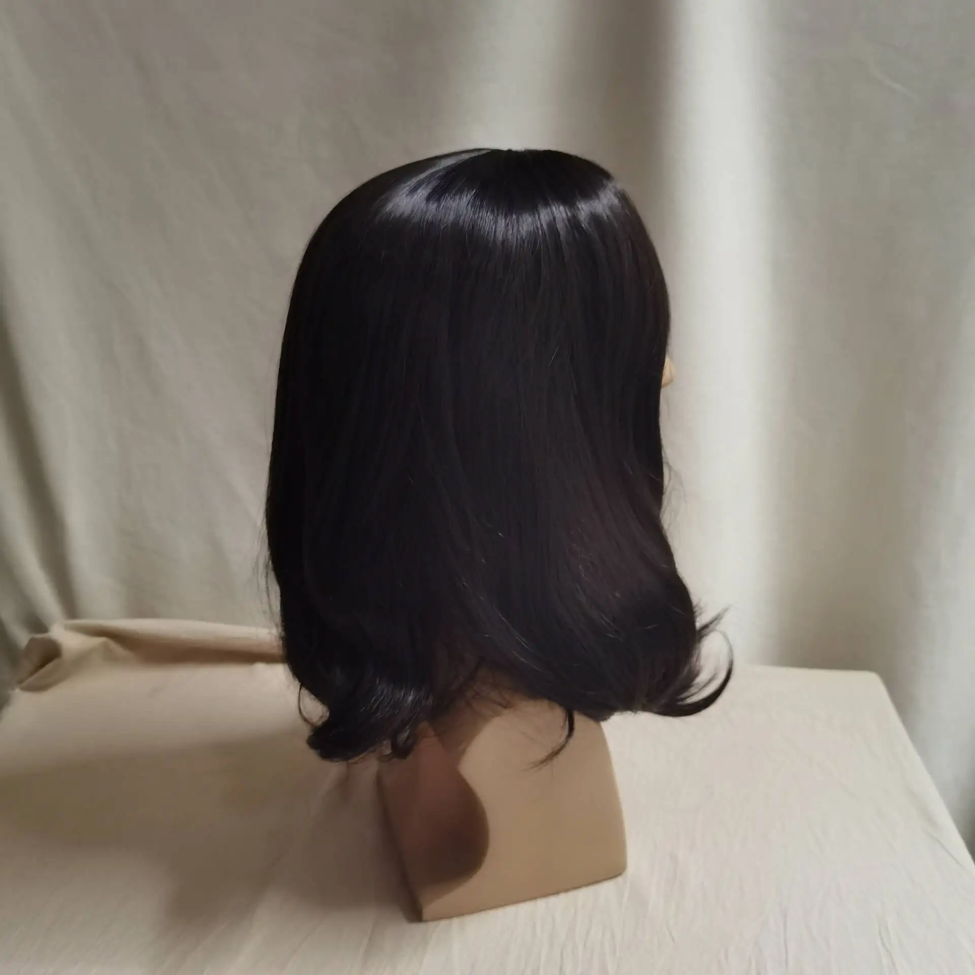 Pelucas cortas John Wick para hombre, fibra resistente al calor para fiesta de Cosplay diaria, película de ficción clásica