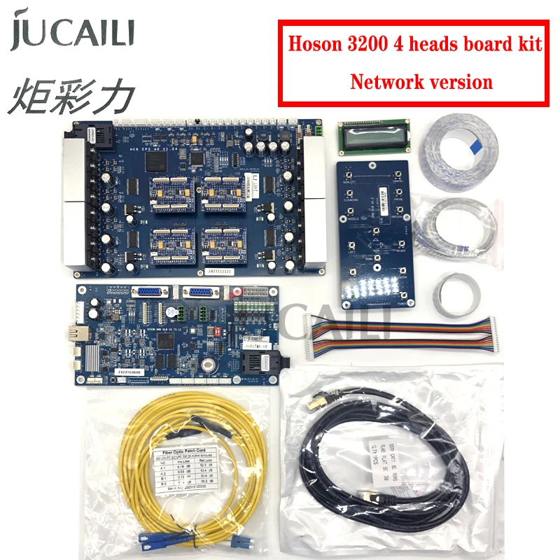 Imagem -06 - Jucaili Impressora Kit Placa de Cabeça para Hoson 4720 I3200 Placa Principal do Transporte Placa Principal Kit