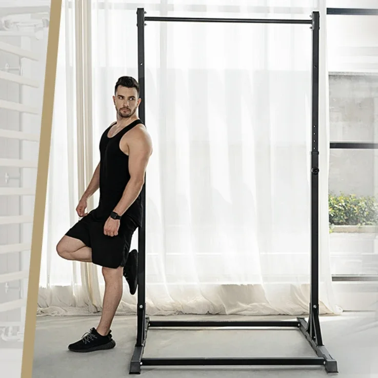 Barbell Power Racks Pull up Bar Multi-Function Push up Stand Home Gym Fitness Equipment,Strength