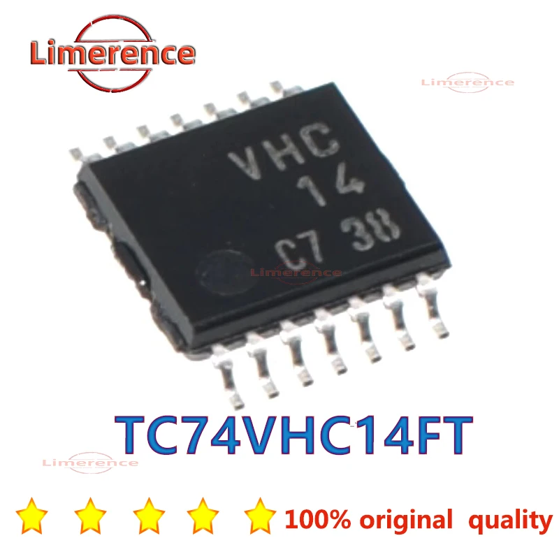 10PCS/LOT TC74VHC14FT VHC14 TC74VHC00FT VHC00 TSSOP14 Inverter IC 6 Channel Schmitt Trigger 14-TSSOP